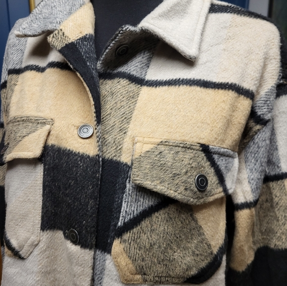 Ashley Outerwear Flannel Jacket Size XS - Picture 4 of 12